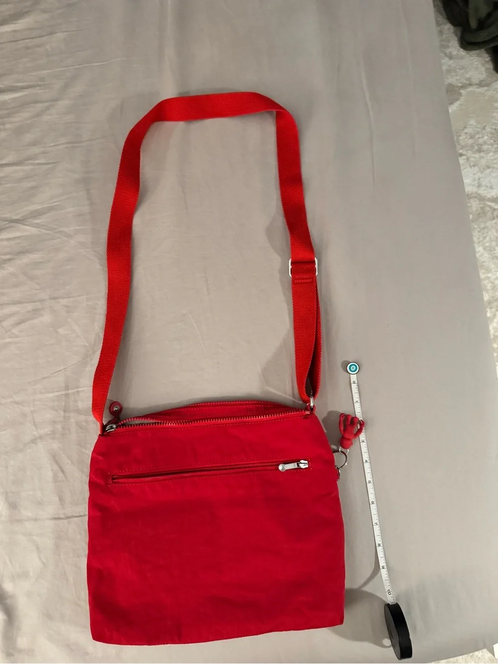 Kipling Red Crossbody Messenger Bag